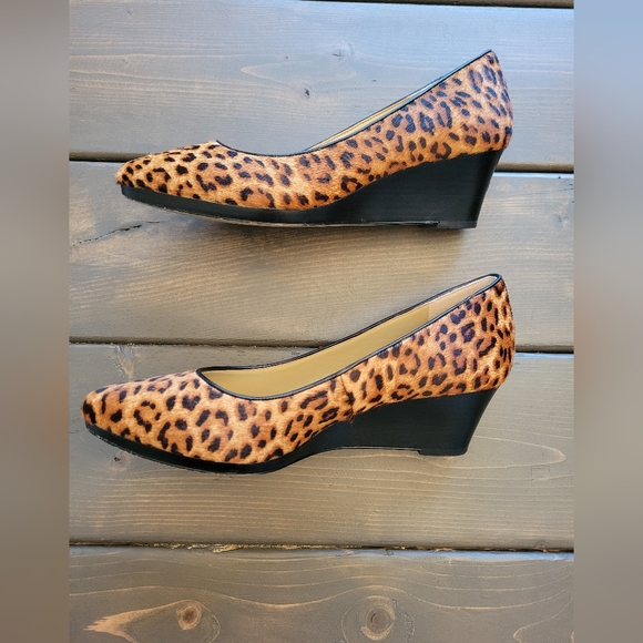 Talbots cheetah print heels size 9.5 - Picture 4 of 6